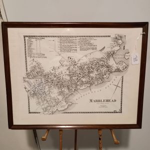 vintage Marblehead map